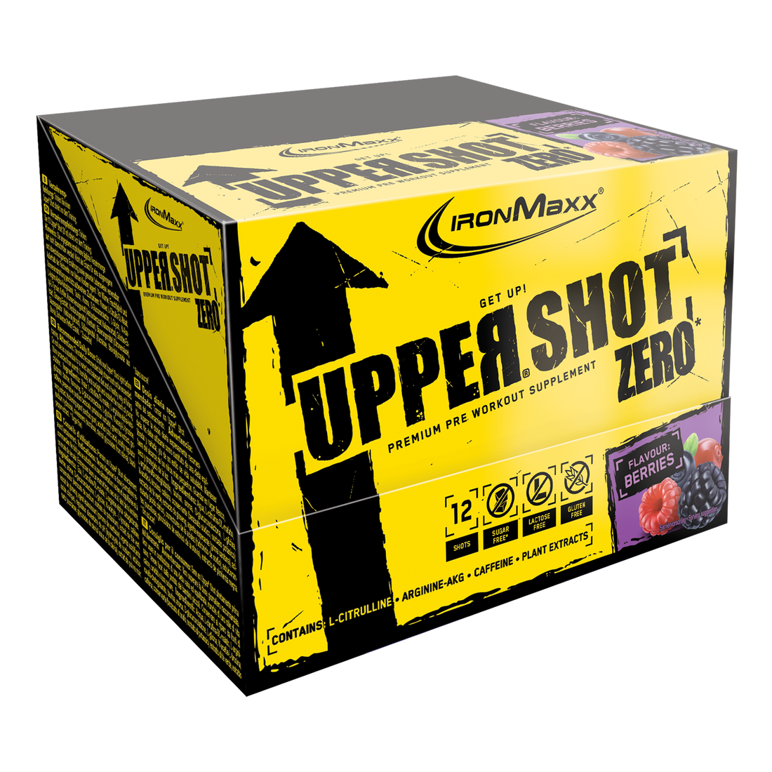Upper Shot ZERO - Berries (12x60ml)