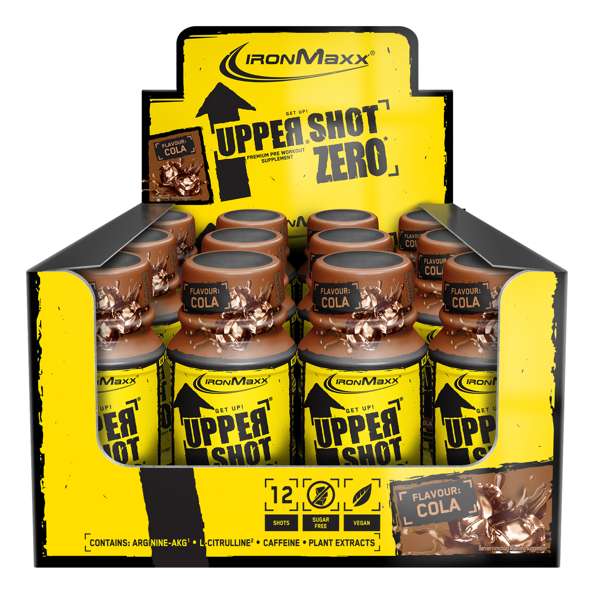Upper Shot ZERO (12x60ml) - Cola