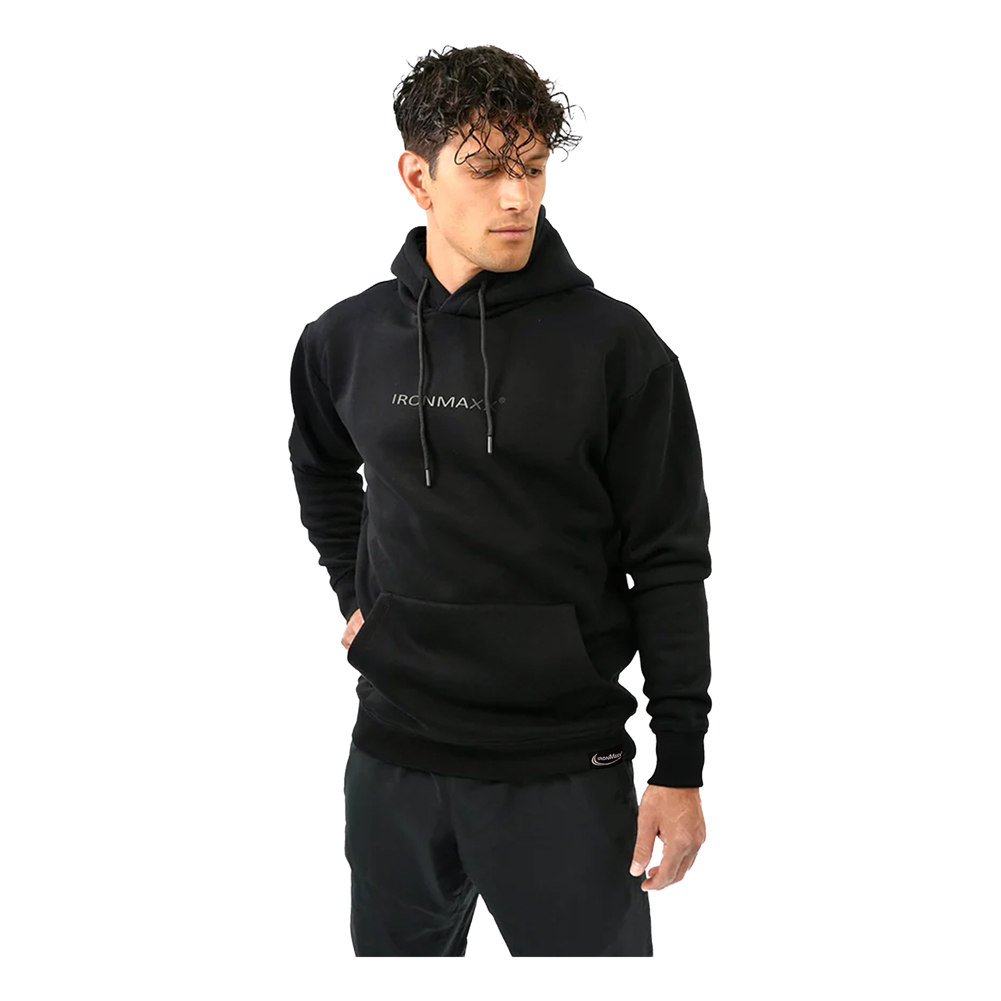 Hoodie Black Unisex - XXL