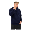 Sweat à capuche bleu foncé unisexe - XXL