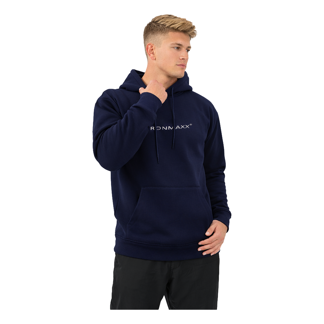 Hoodie Dunkelblau Unisex - L