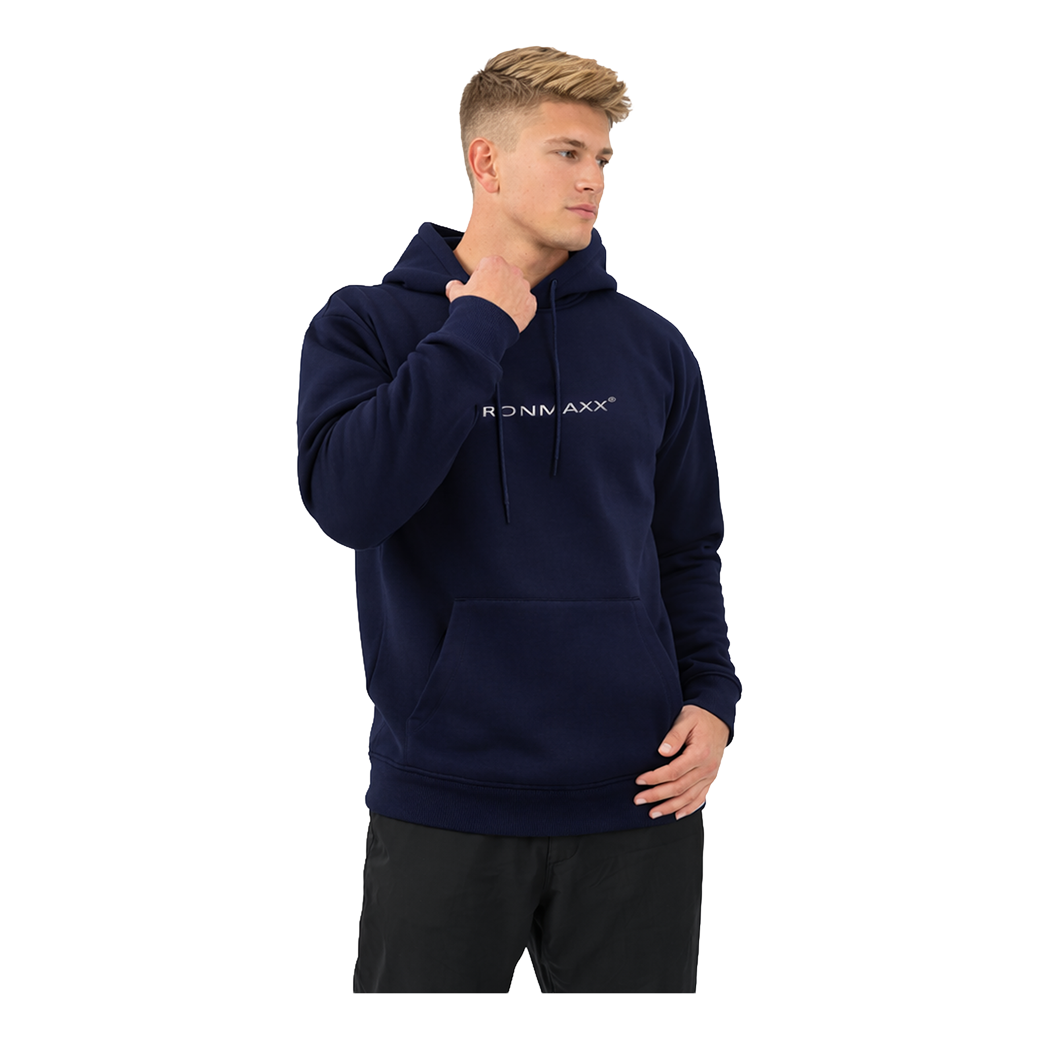 Hoodie Dunkelblau Unisex - L