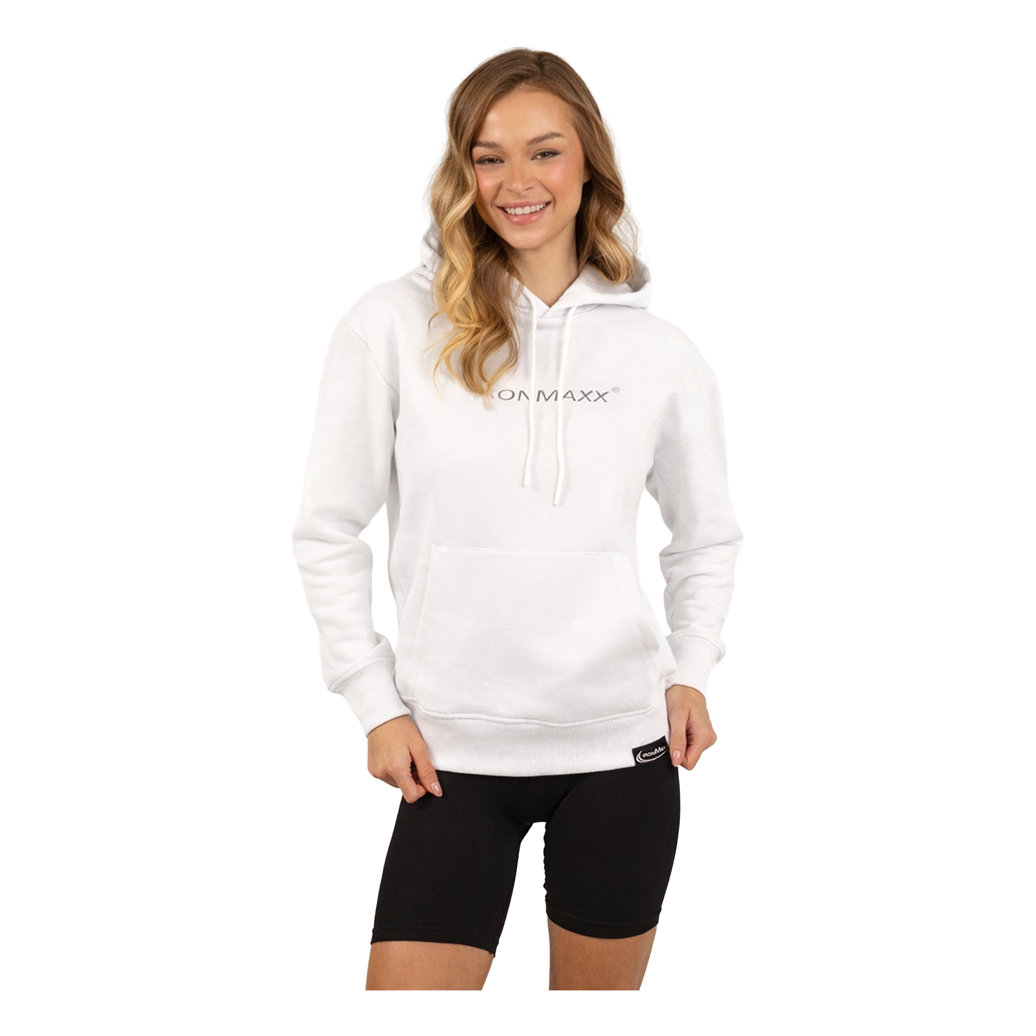 Hoodie Weiß Unisex - M