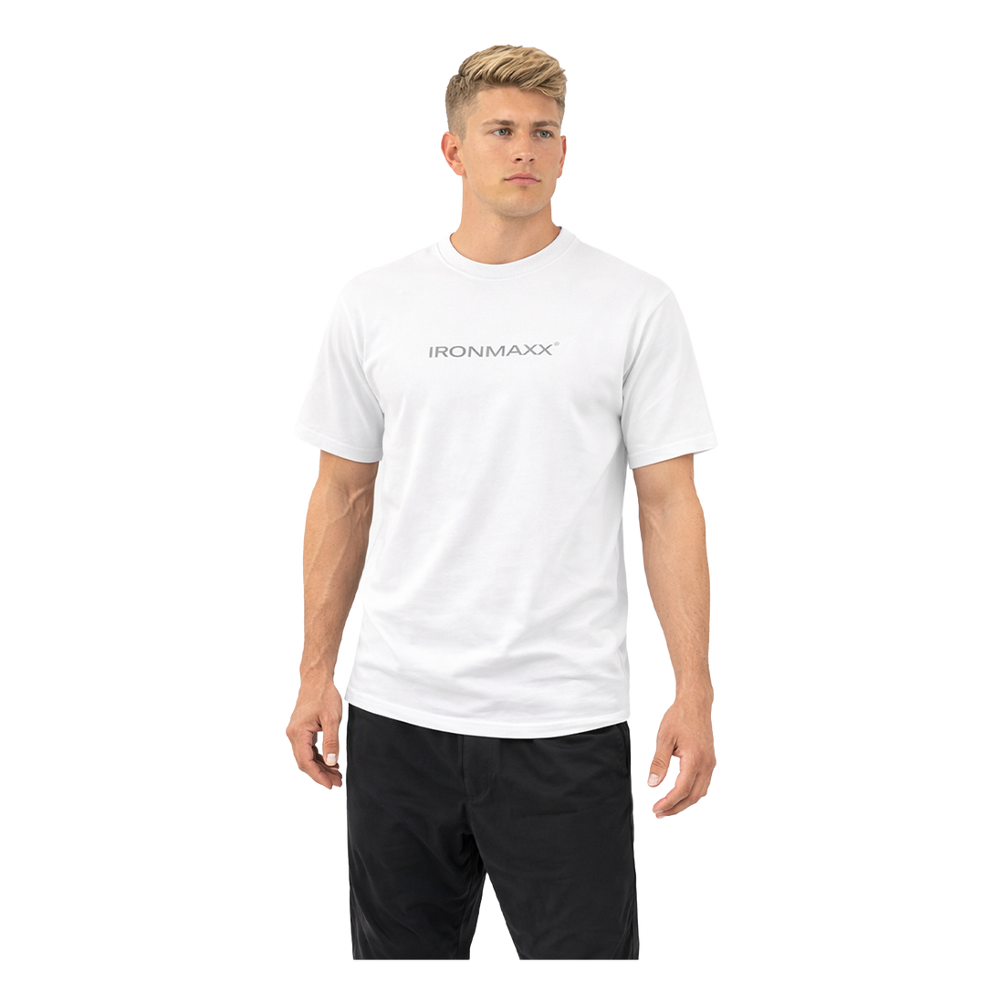 T-Shirt Herren Weiß - Herren M