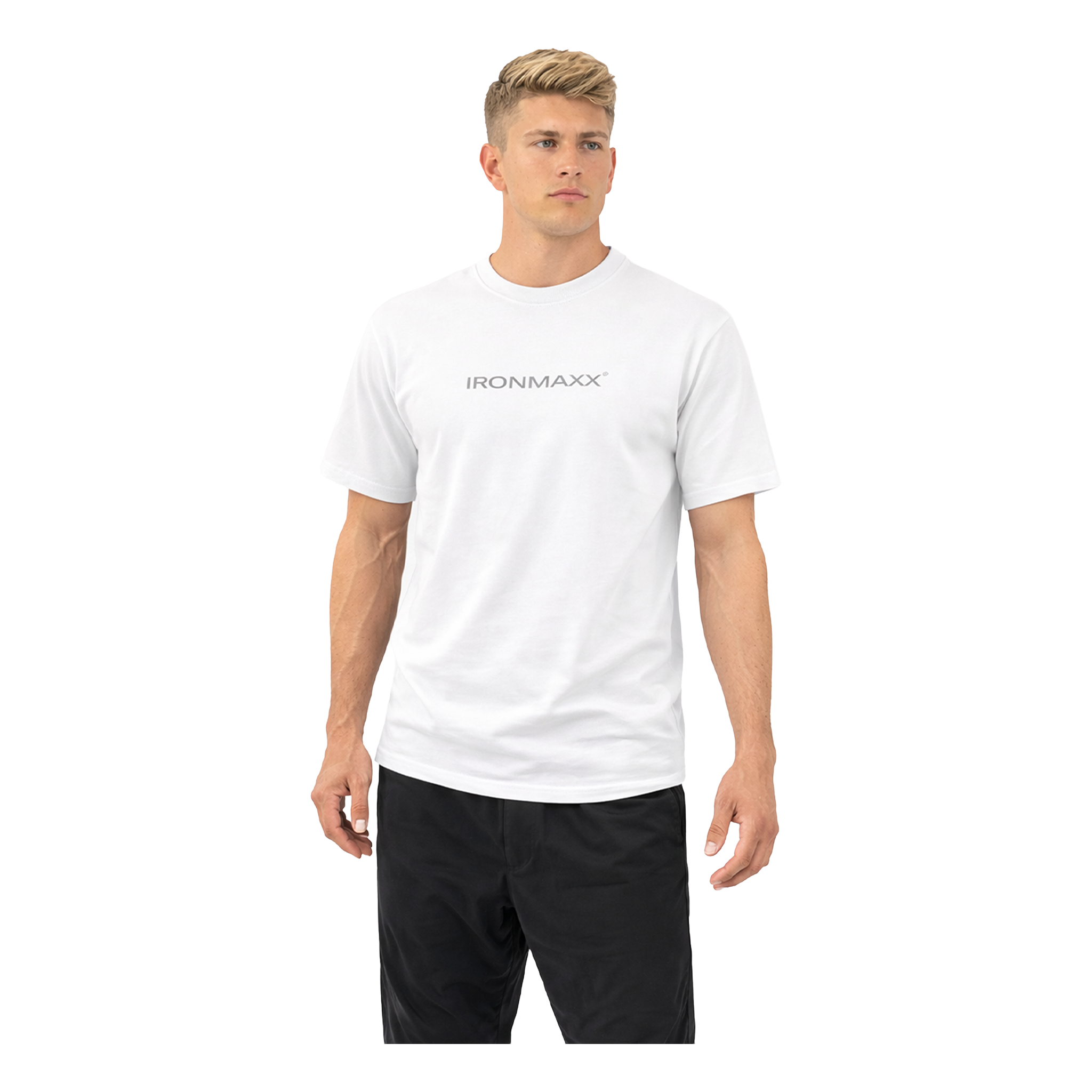 T-Shirt Herren Weiß - Herren M