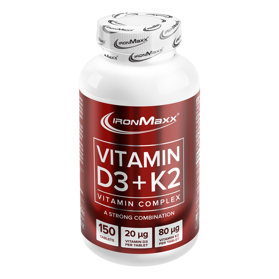 Vitamin D3 + K2 (150 tablets)