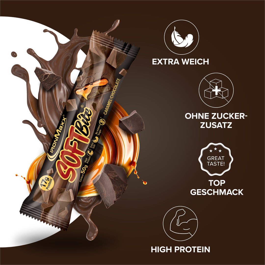 Softbite (50g) - Caramel Chocolate