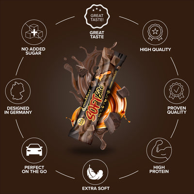 Softbite (50g) - Caramel Chocolate