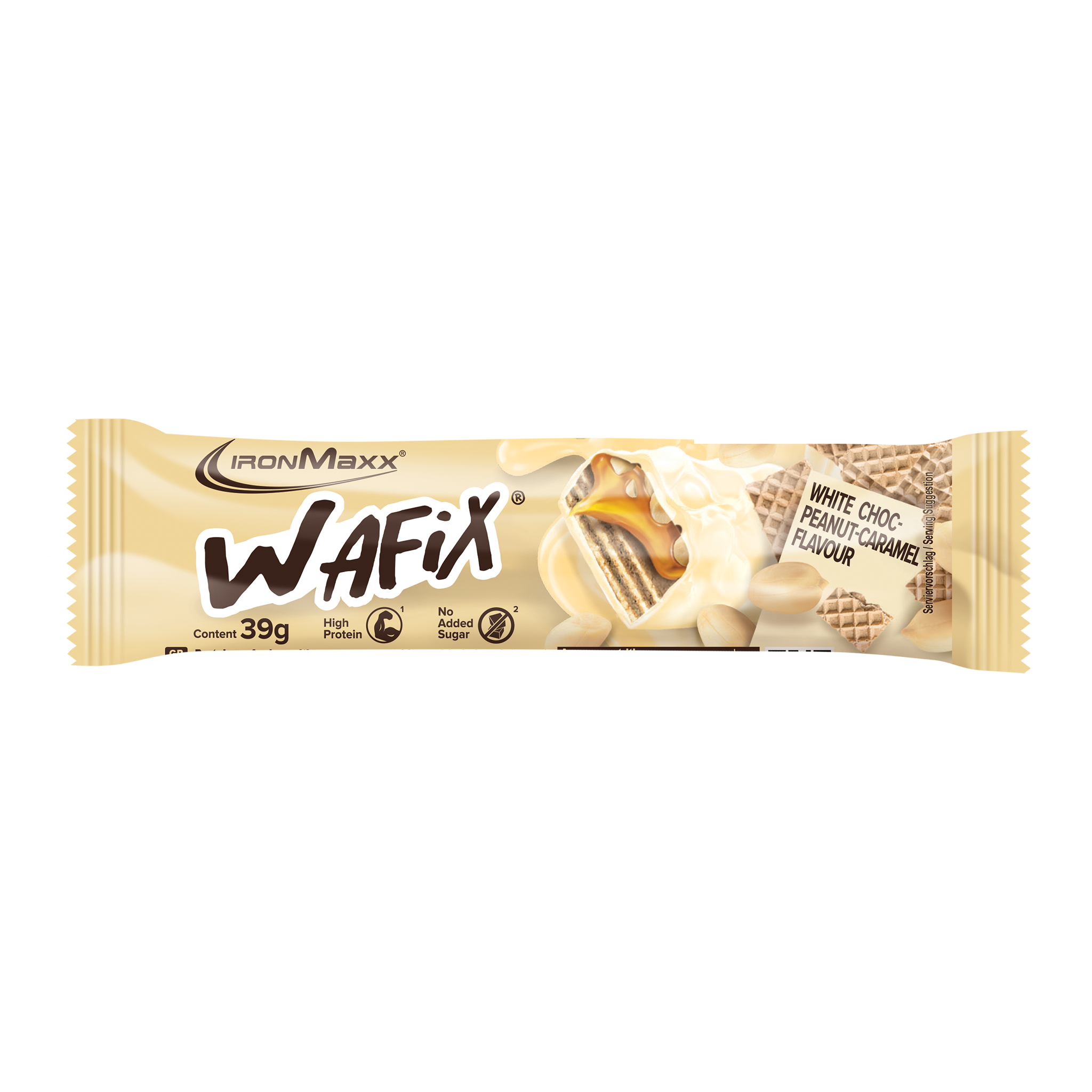 Wafix  - 24x39g Tray - White Peanut-Caramel