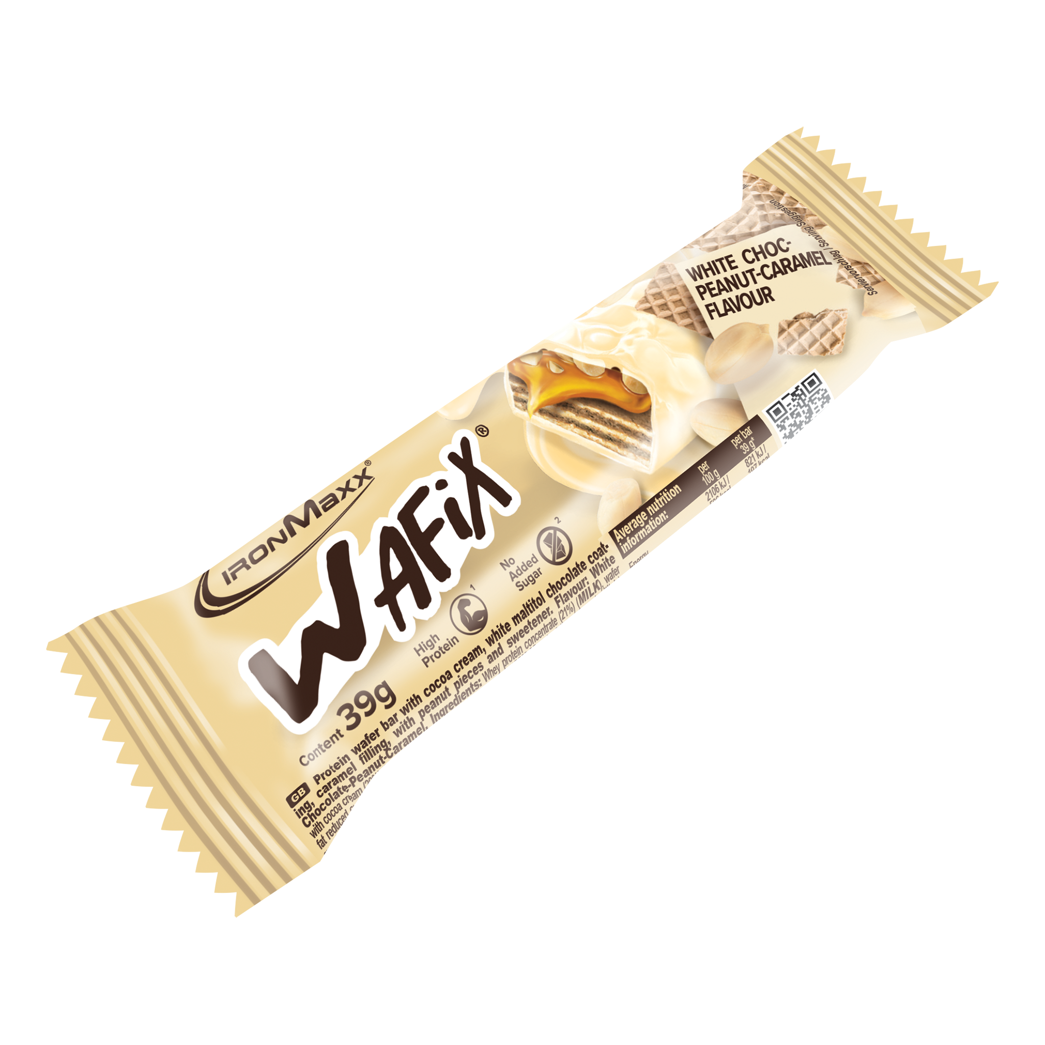 Wafix  - 39g - White Peanut-Caramel