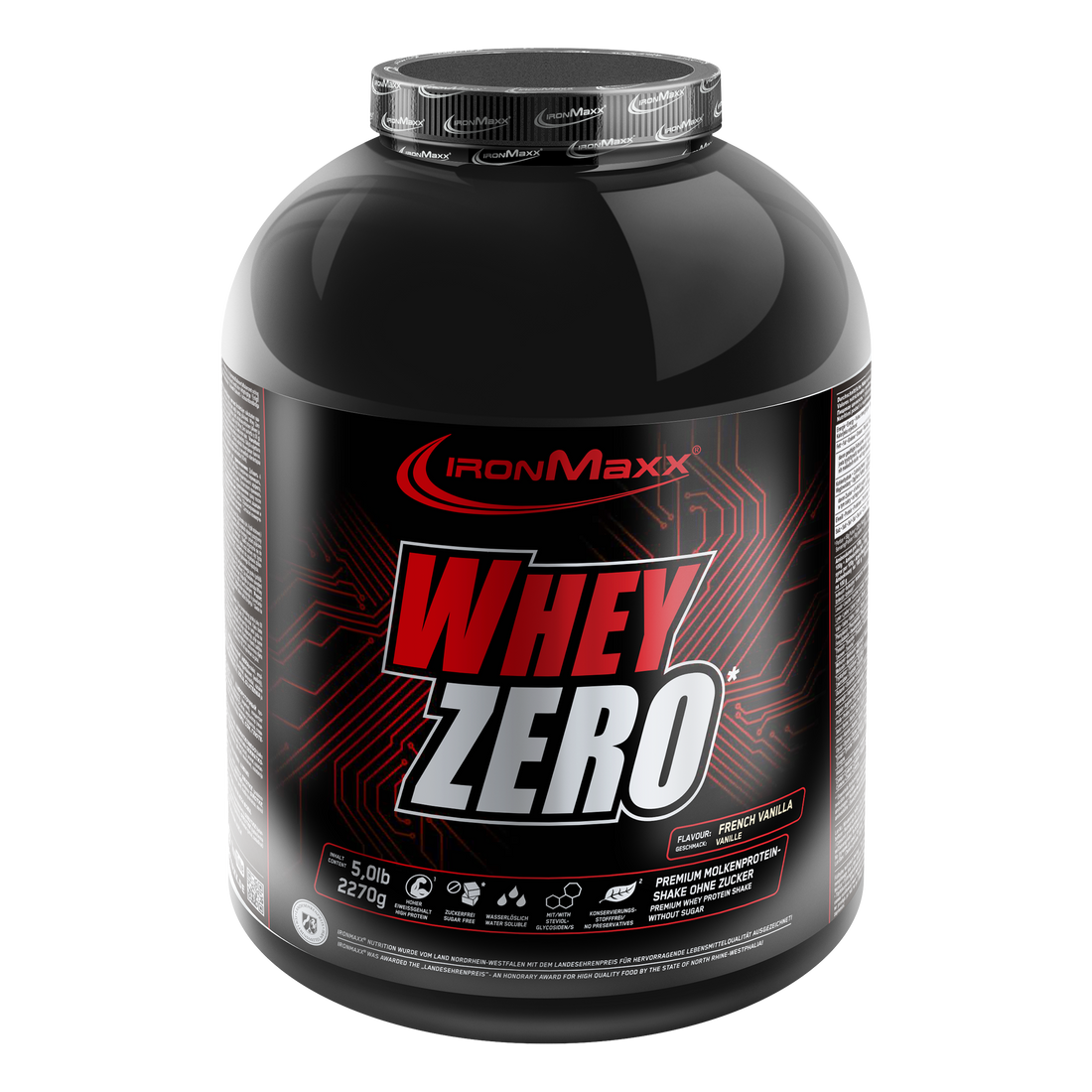 Whey ZERO (2270 g can)-French Vanilla