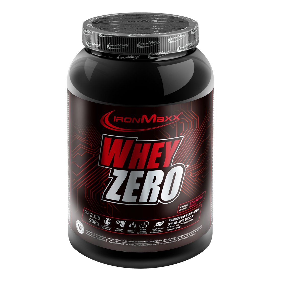Whey ZERO (908g can)-strawberry