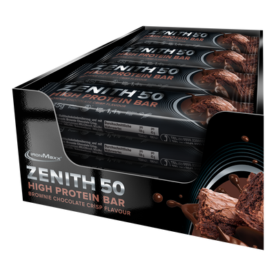 ZENITH 50 Proteinriegel (16x45g) - Brownie Chocolate Crisp