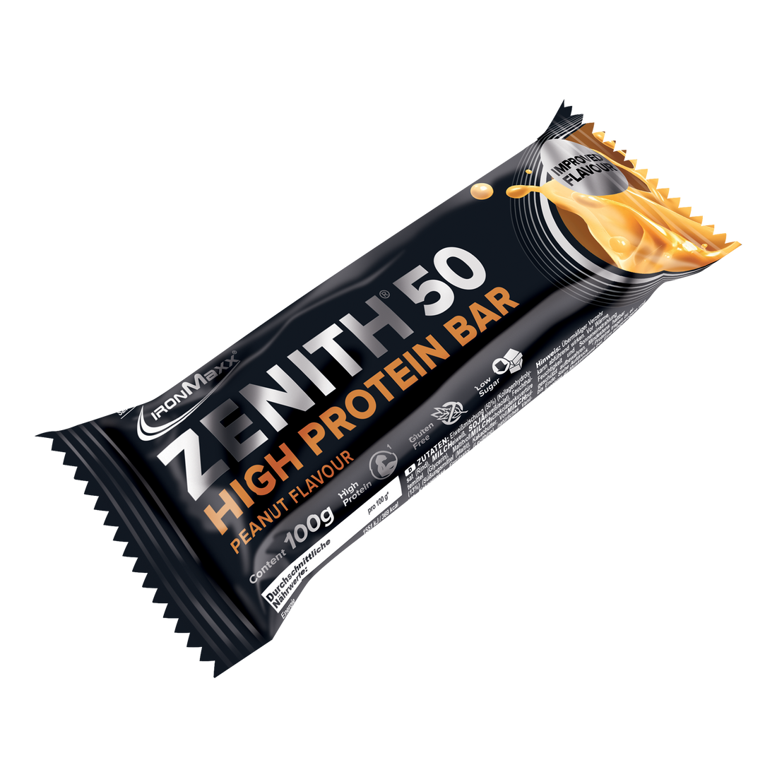 ZENITH® 50 Protein Bar (100g) - Peanut