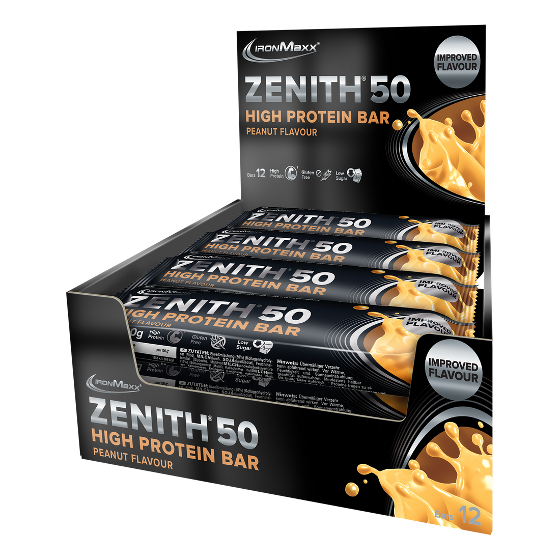 ZENITH® 50 Protein Bar (12x100g) - Peanut