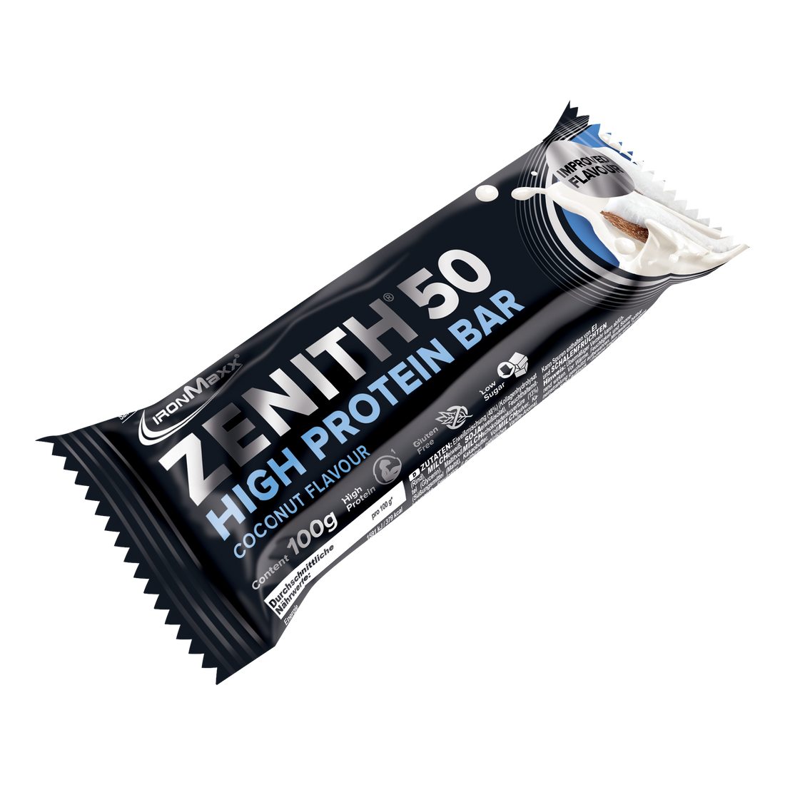 ZENITH® 50 Protein Bar (100g) - Coconut