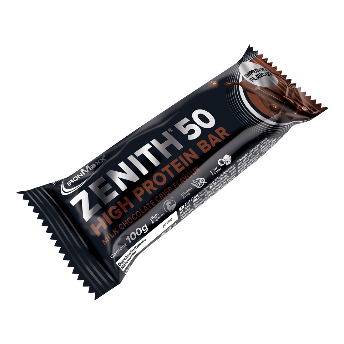 ZENITH® 50 Protein Bar (100g) - Chocolate Crisp