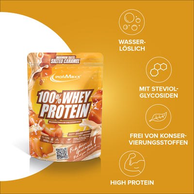 100% Whey Protein (500g) - Salted Caramel