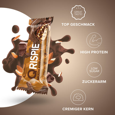 Qrispie Protein Riegel (45g) - Almond Cookie Dough