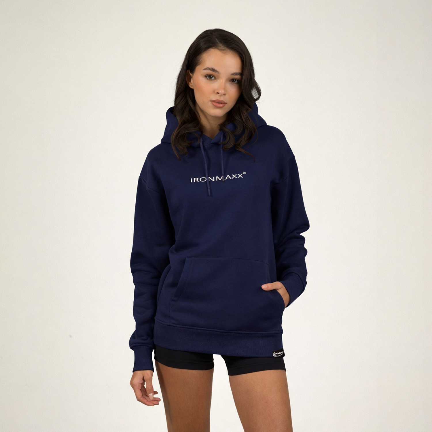 Hoodie Dunkelblau Unisex - L