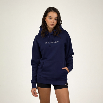 Hoodie Dunkelblau Unisex - L