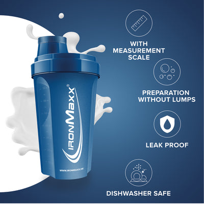 Shaker (700ml) - Dark blue