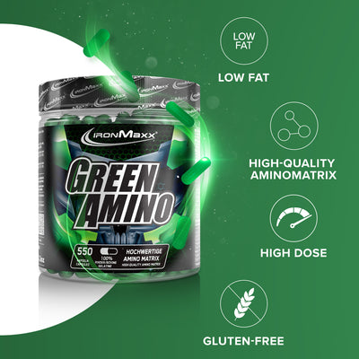 Green Amino - 550 capsules