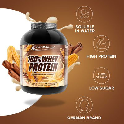100% Whey Protein - 2350g can - Cinnamon Bun
