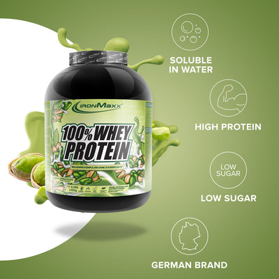 100% Whey Protein - 2350g can - Creamy Pistachio