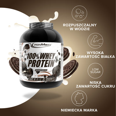 100% <tc>Whey Protein</tc> (2350g) - Ciasteczka i śmietanka