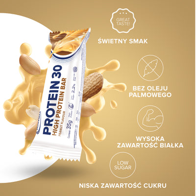 <tc>Protein</tc> 30 <tc>Protein</tc> Batonik (35g) - <tc>Peanut</tc>
