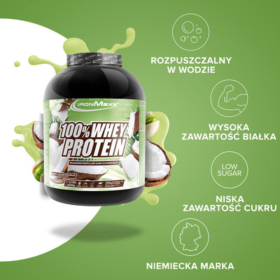 100% <tc>Whey Protein</tc> (2350g) - <tc>Pistachio-Coconut</tc>