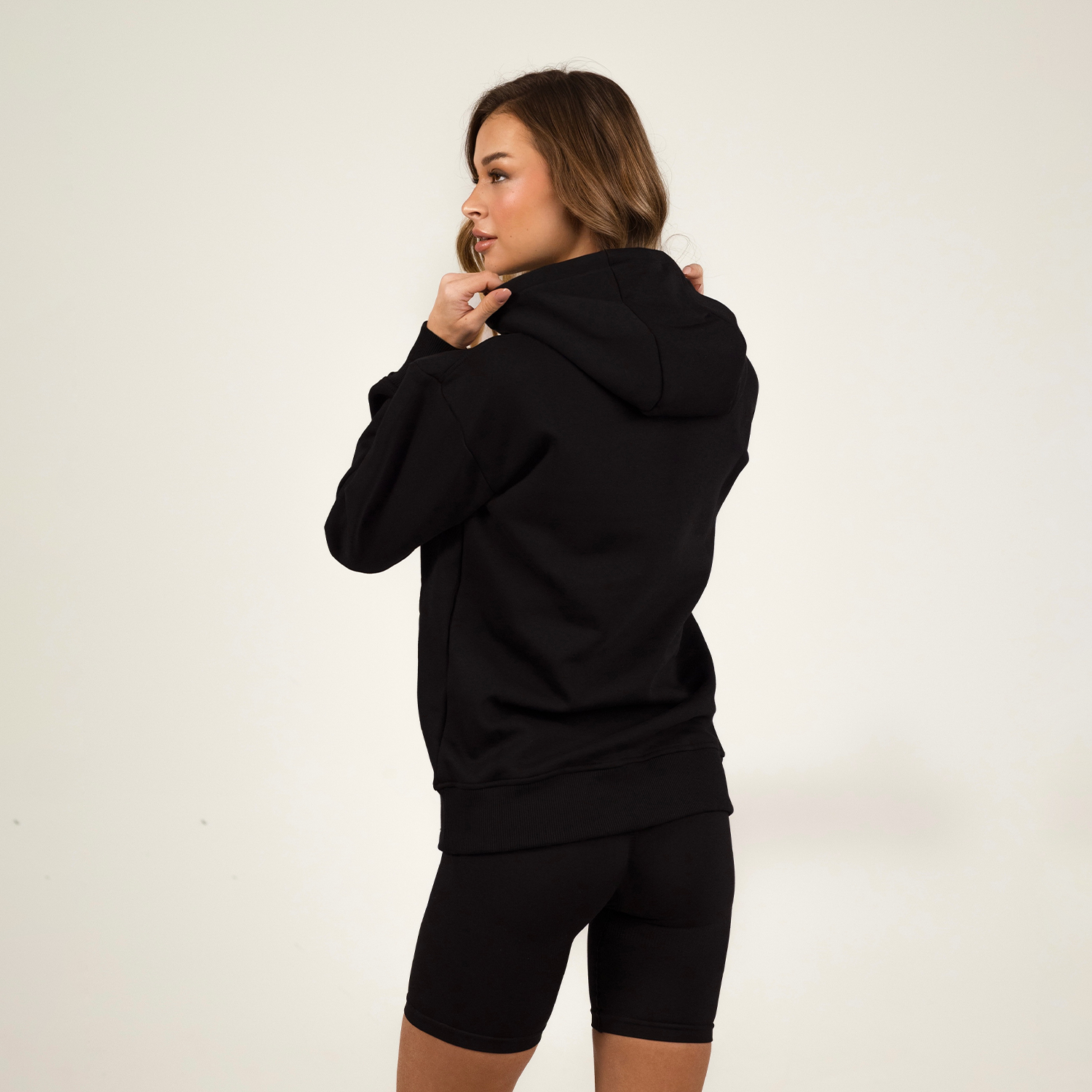 Hoodie Black Unisex - XXL