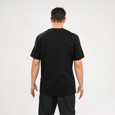 T-shirt zwart - heren S