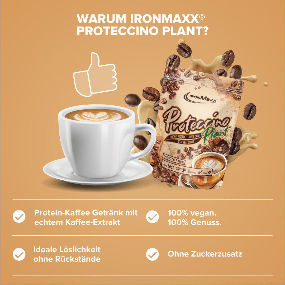 cappuccino aufbewahrung Proteccino Plant (500g)