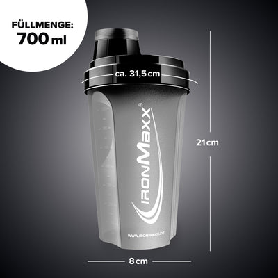 Shaker (700ml) - Schwarz Matt