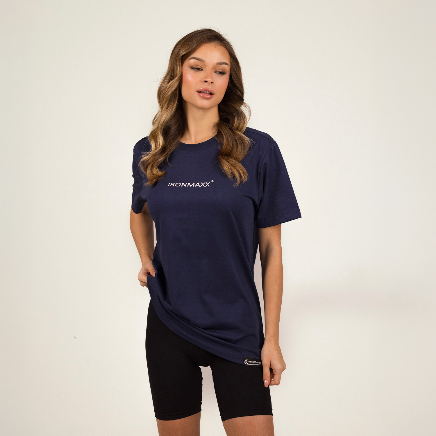 T-Shirt Damen Dunkelblau - Damen M