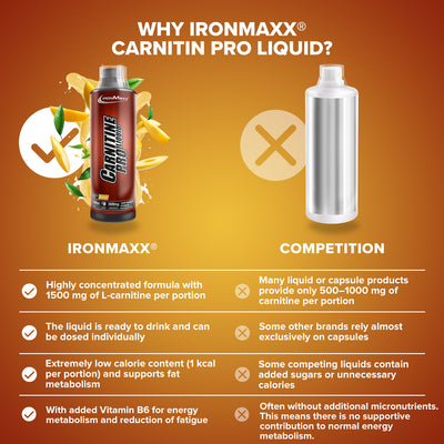 Carnitine Pro Liquid (500ml) - Mango