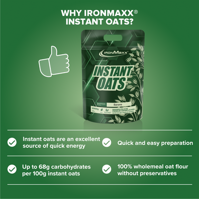 Instant Oats (2000g) - Banana