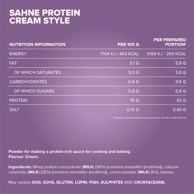 Cream Protein (300g) - Cream