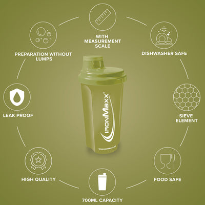 Shaker (700ml) - Navy Green