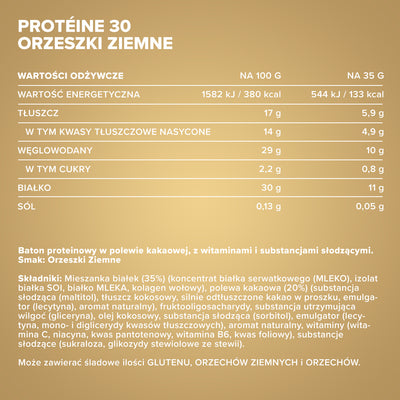<tc>Protein</tc> 30 <tc>Protein</tc> Batonik (35g) - <tc>Peanut</tc>