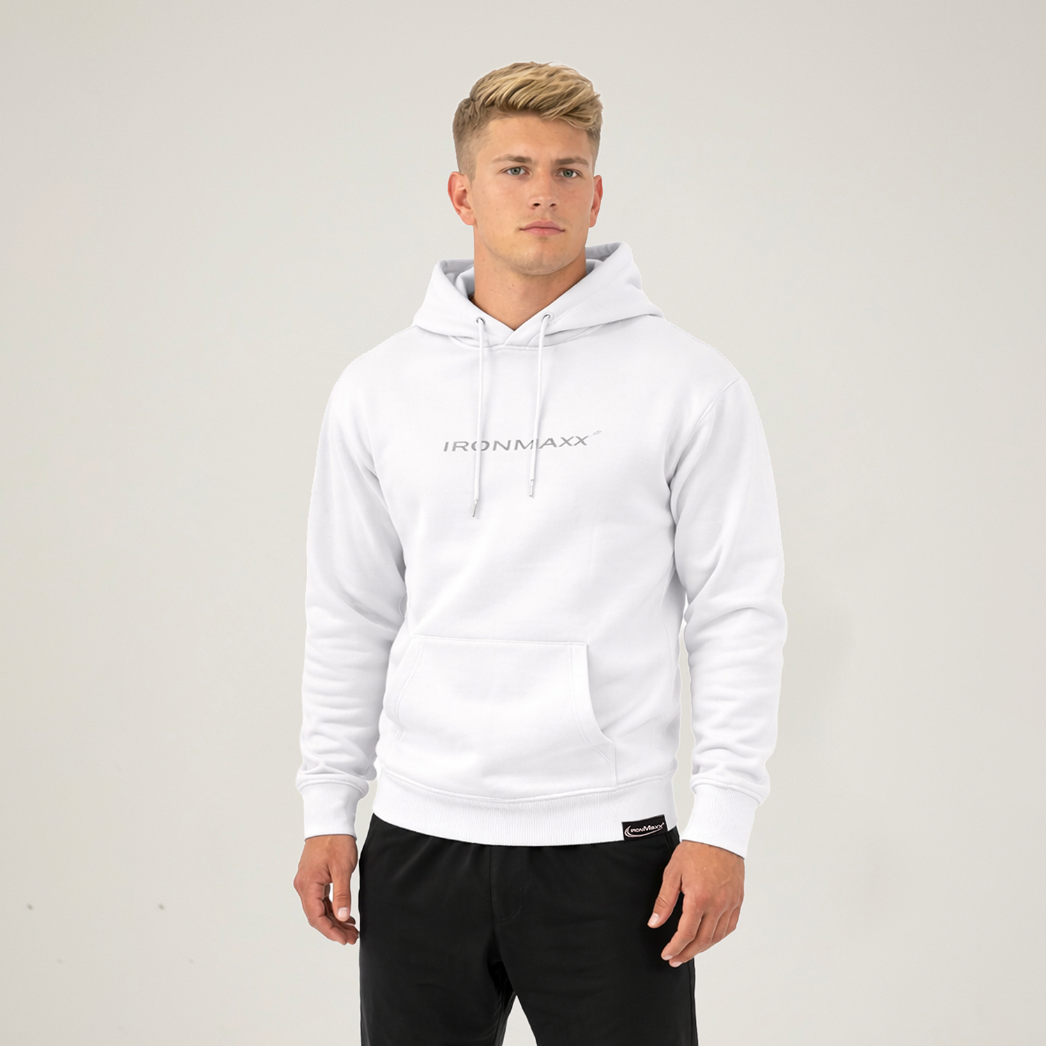 Hoodie Weiß Unisex - M