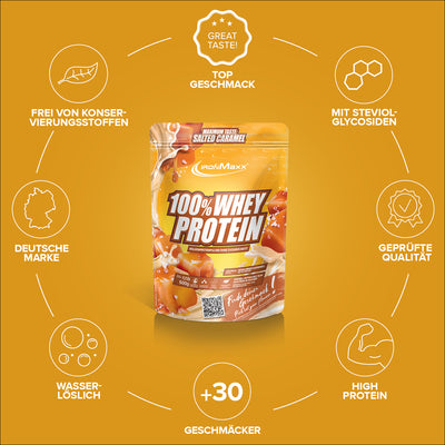 100% Whey Protein (500g) - Salted Caramel