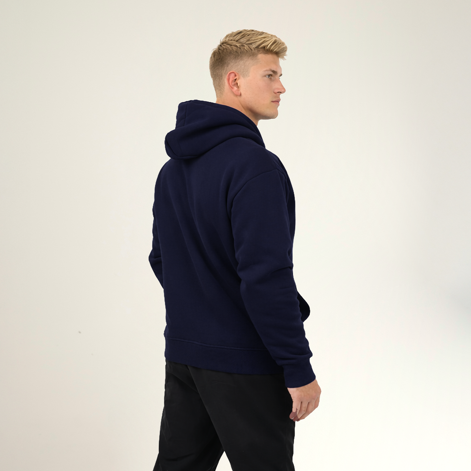 Hoodie Dunkelblau Unisex - L