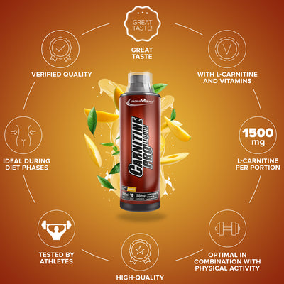 Carnitine Pro Liquid (500ml) - Mango