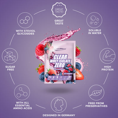 Clear Whey Isolate ZERO (400g) - Wild Berries