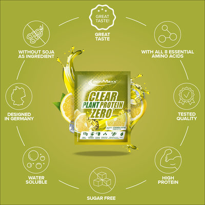 Clear Plant Protein ZERO (400g) - Lemon Ice Tea