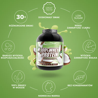 100% <tc>Whey Protein</tc> (2350g) - <tc>Pistachio-Coconut</tc>