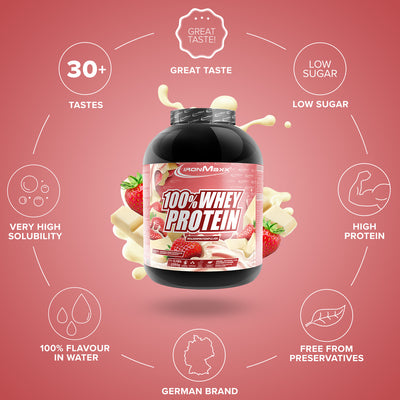 100% Whey Protein (2350g) - White Chocolate-Strawberry